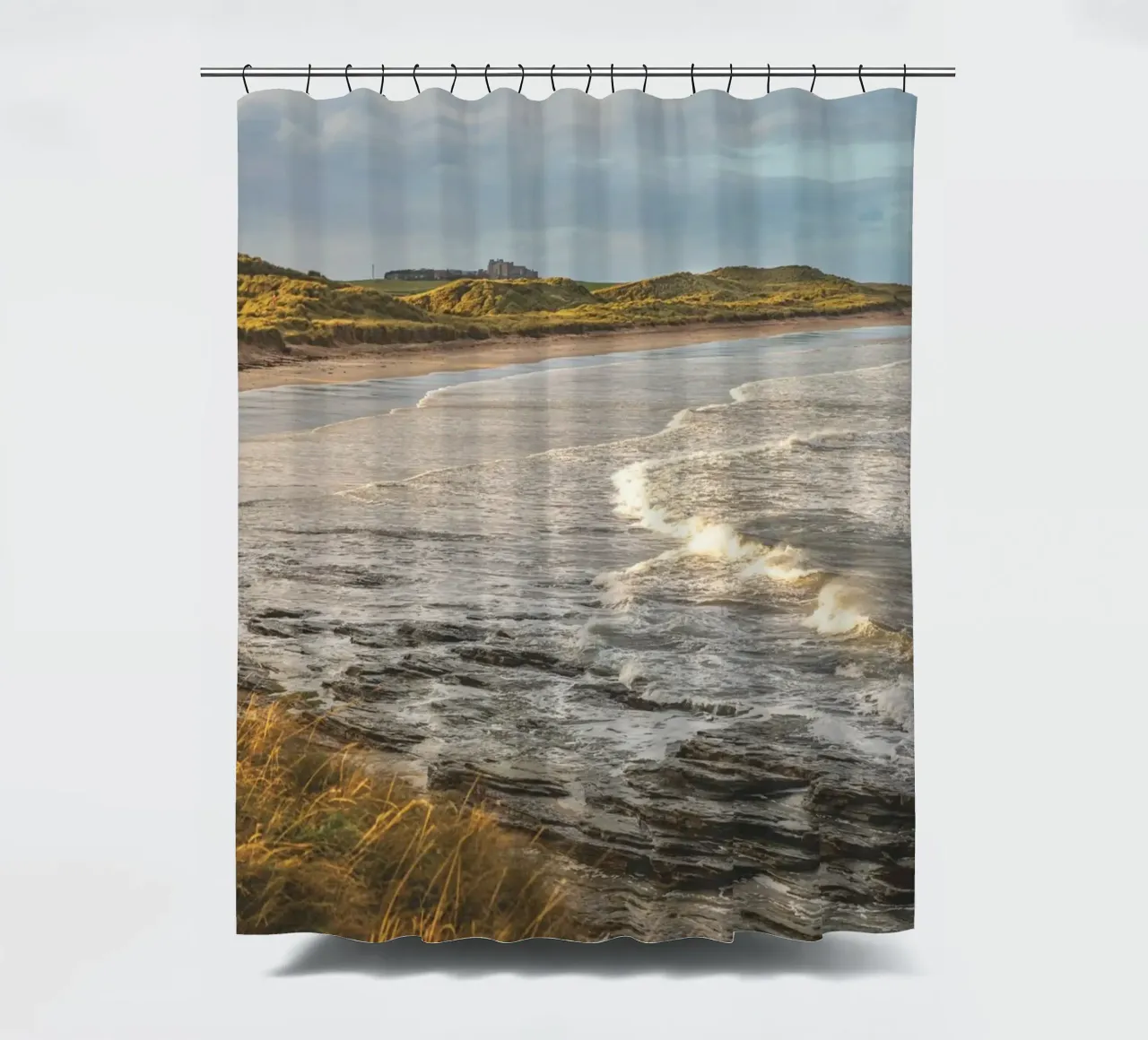 Seahouses Beach tenda da doccia da Dave Hare Photography