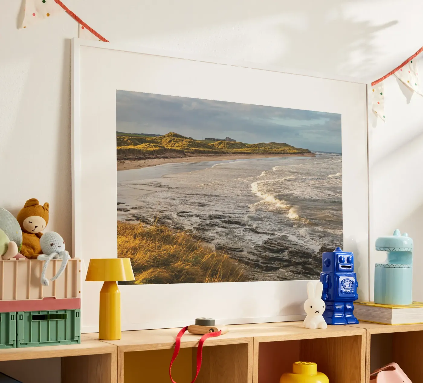 Seahouses Beach poster da Dave Hare Photography