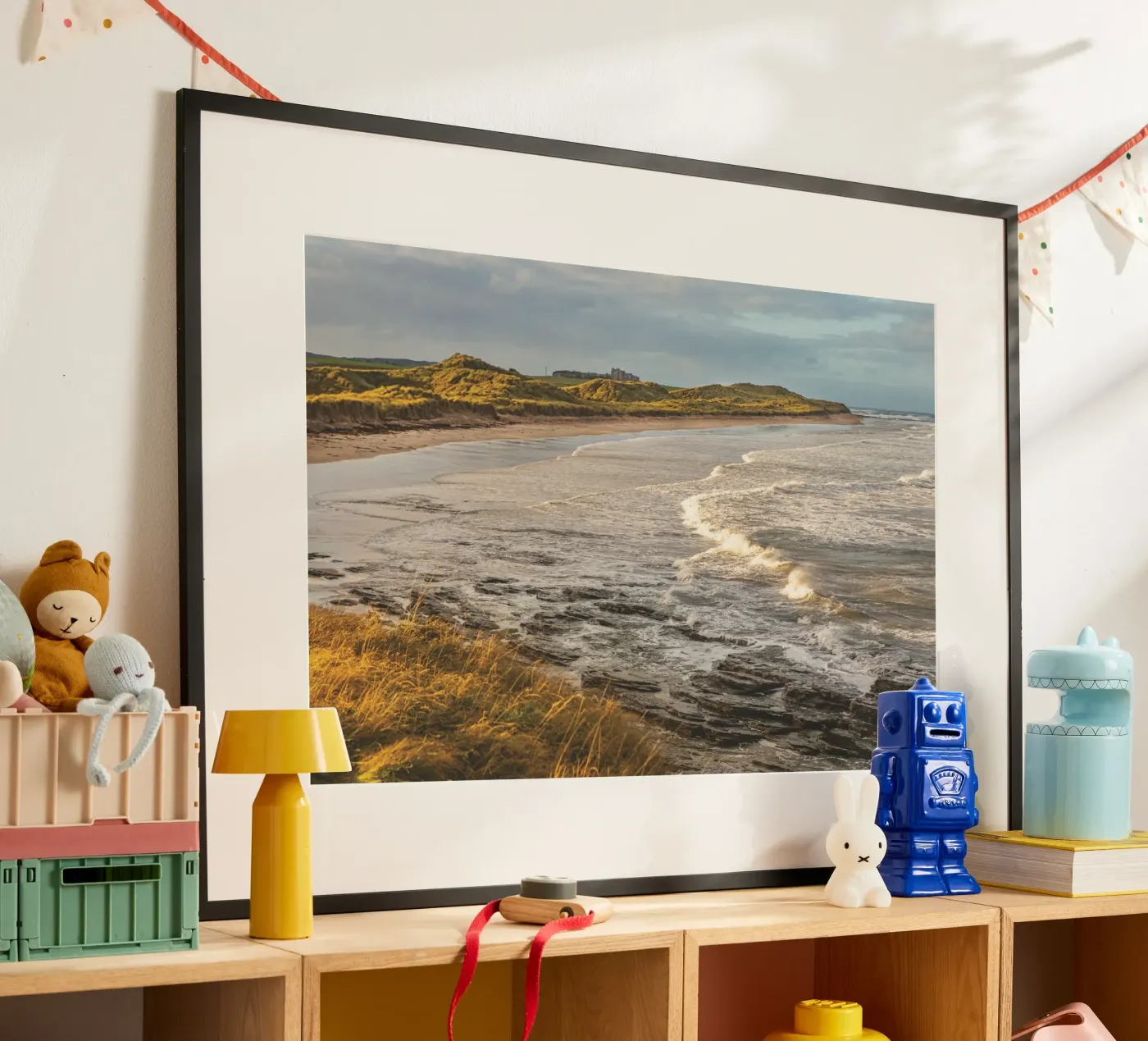 Seahouses Beach poster da Dave Hare Photography