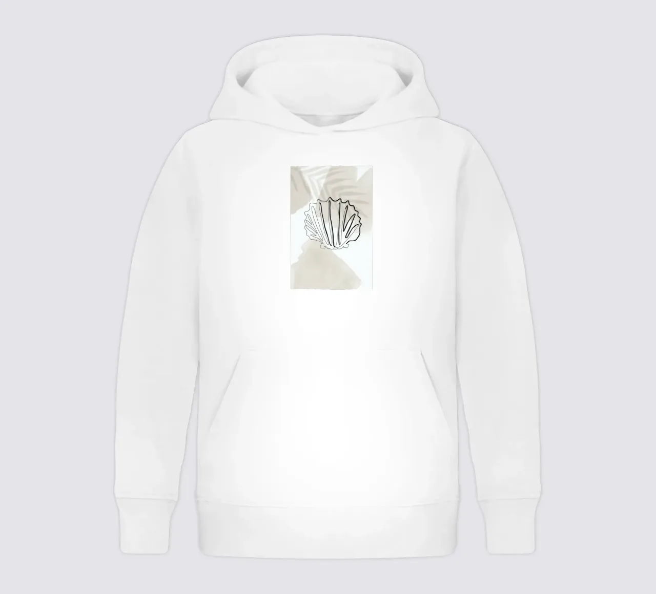 Summer Lines No. 3 felpa bambino con cappuccio da KRUTH DESIGN