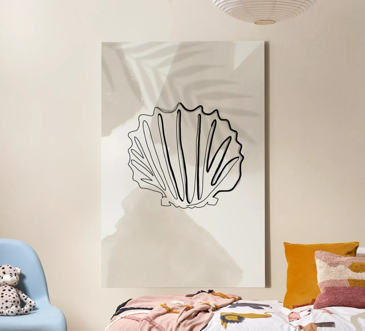 Summer Lines No. 3 tela da KRUTH DESIGN