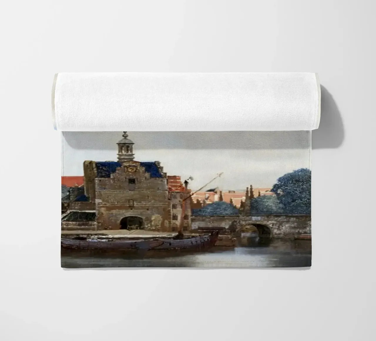 Johannes Vermeer’s View of Delft (ca. 1660–1661) telo mare da Venus Art