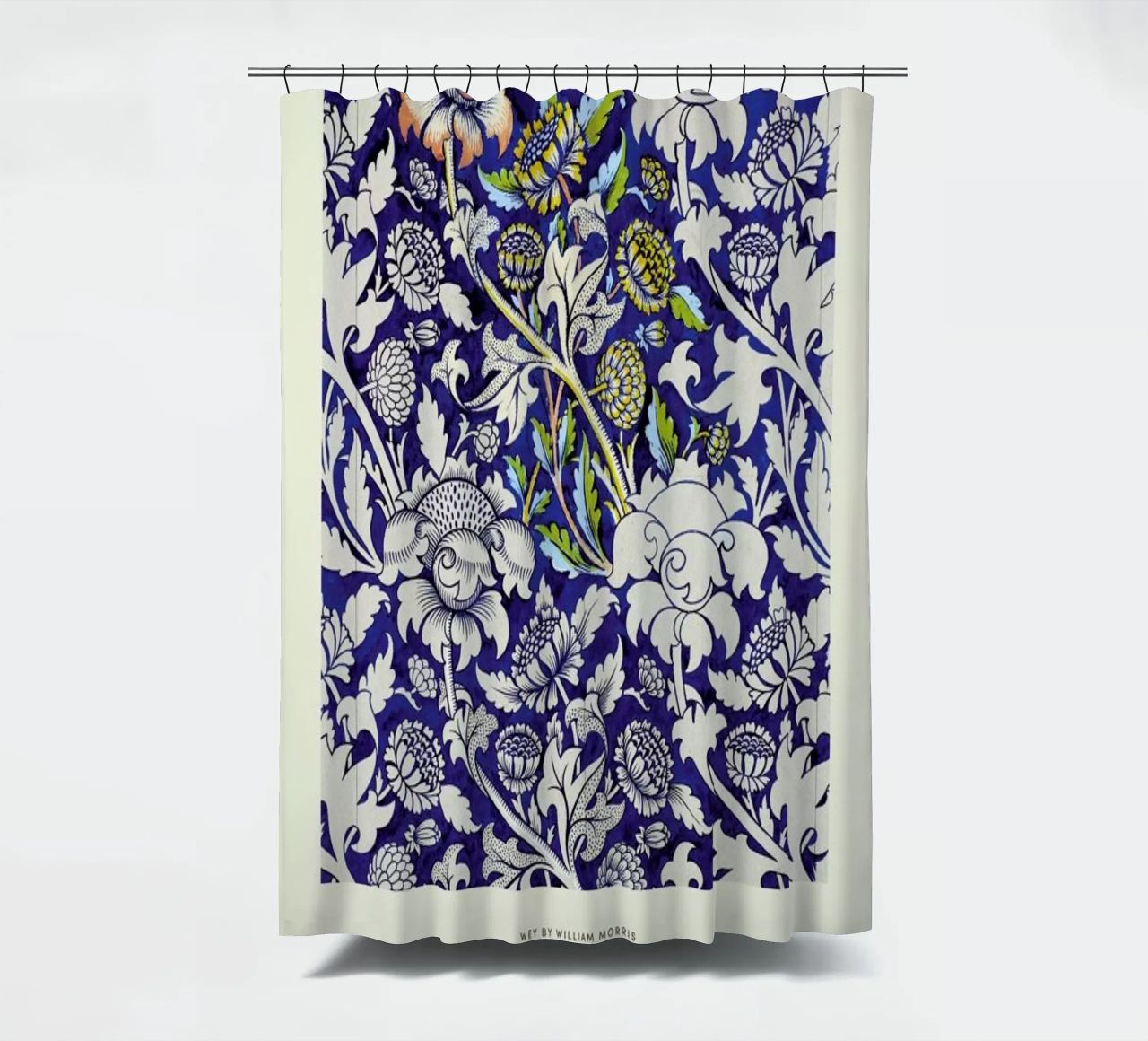 William Morris - Wey Exhibition rideau de douche de Vintage by JUNIQE