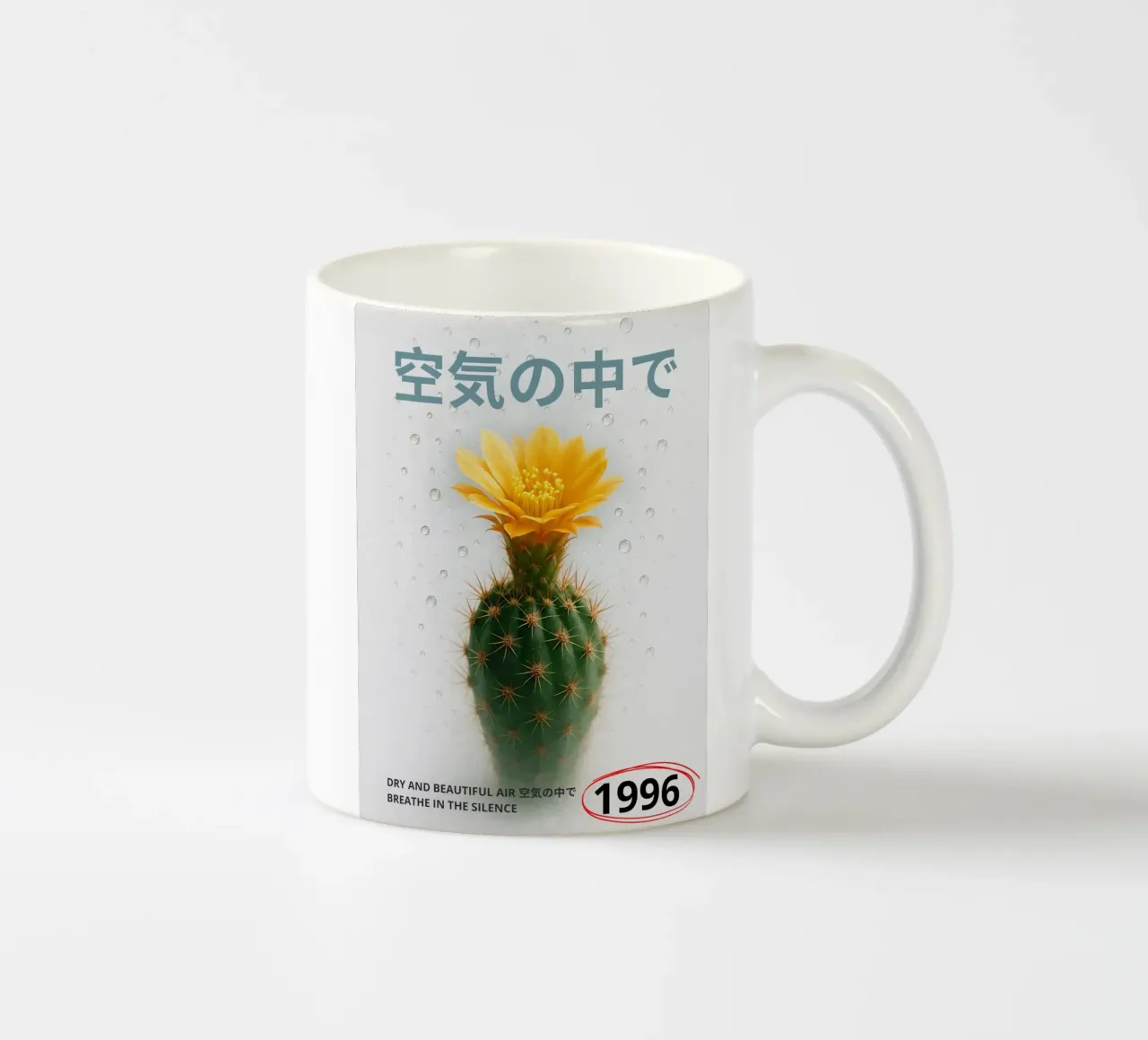 Cactus and Mist tazza in ceramica da ramosashop