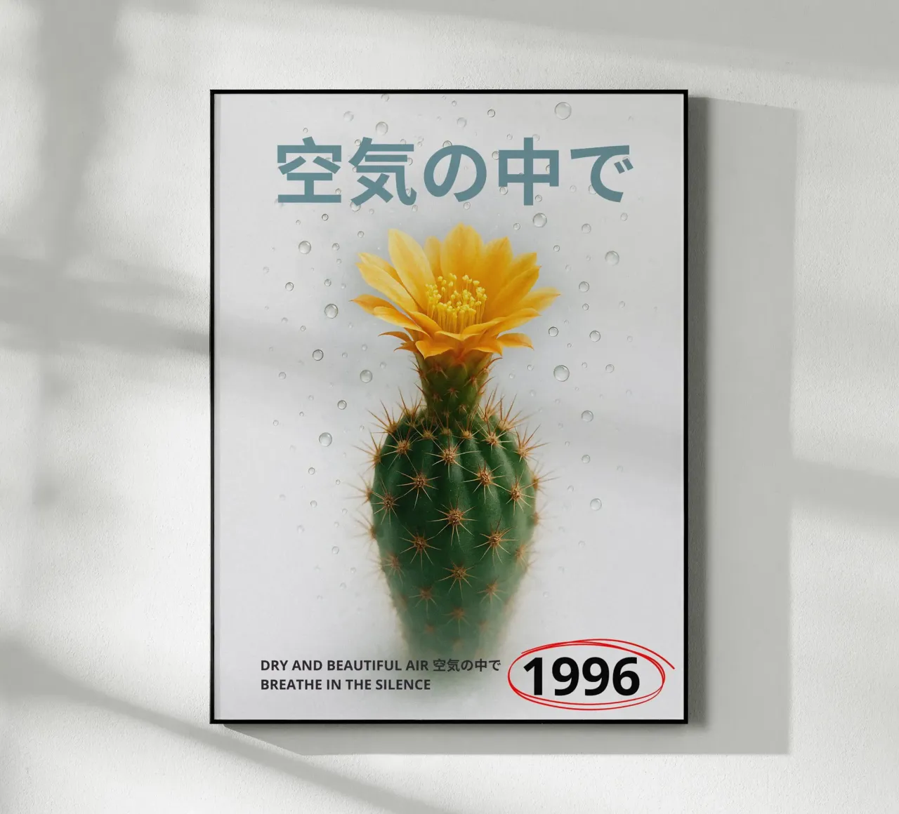 Cactus and Mist plexiglass da ramosashop
