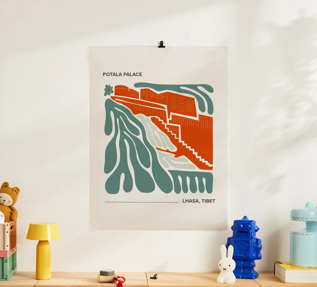 Potala Palace, Lhasa, Tibet poster da Peaches Art Prints