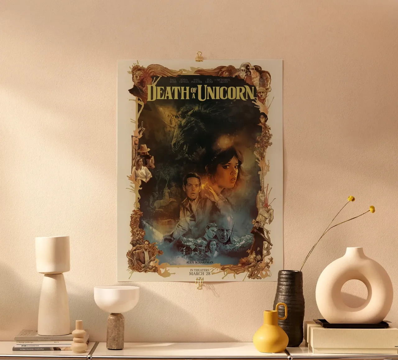 Death of a Unicorn carta hahnemühle da Attaboy Dsgn