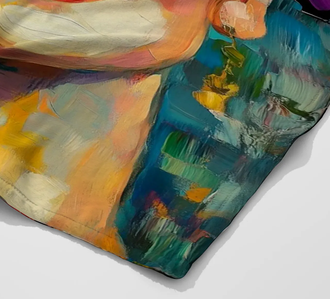 Frida Freschezza femminile coperta in pile da Carinaprint