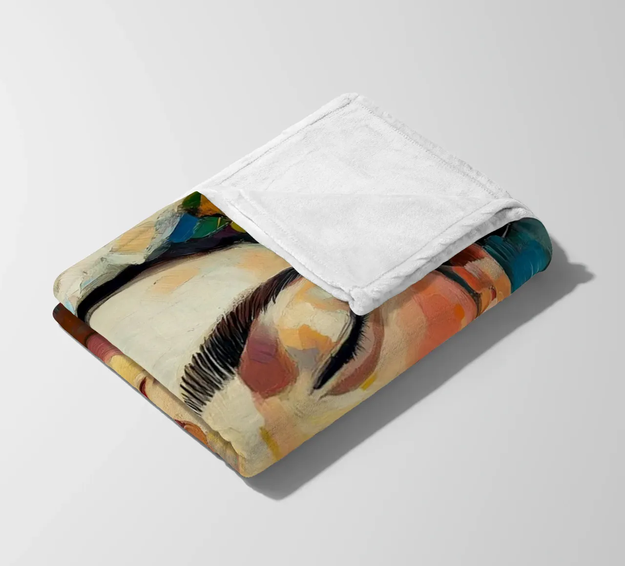 Frida Freschezza femminile coperta in pile da Carinaprint