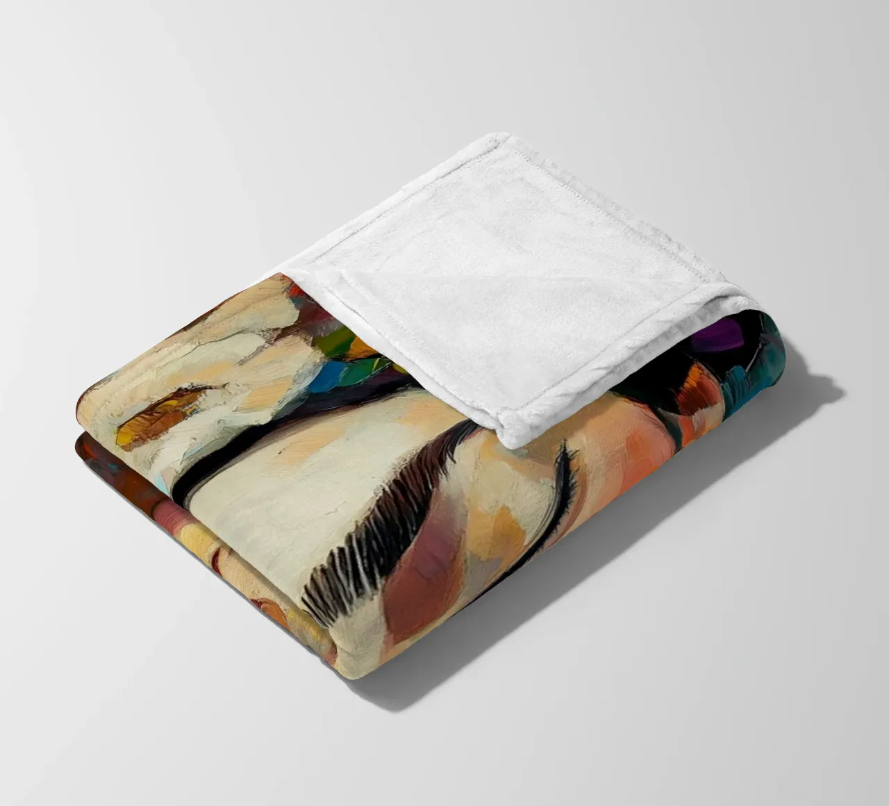 Frida Freschezza femminile coperta in pile da Carinaprint