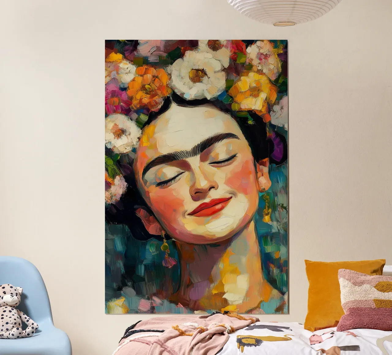 Frida Freschezza femminile carta hahnemühle da Carinaprint