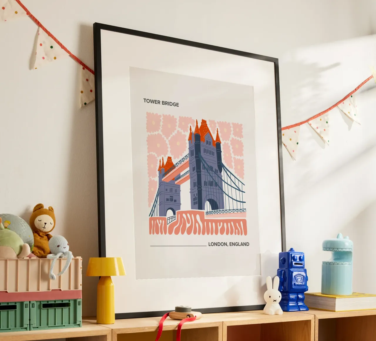 Ponte della Torre, Londra, Inghilterra, Viaggio carta hahnemühle da Peaches Art Prints