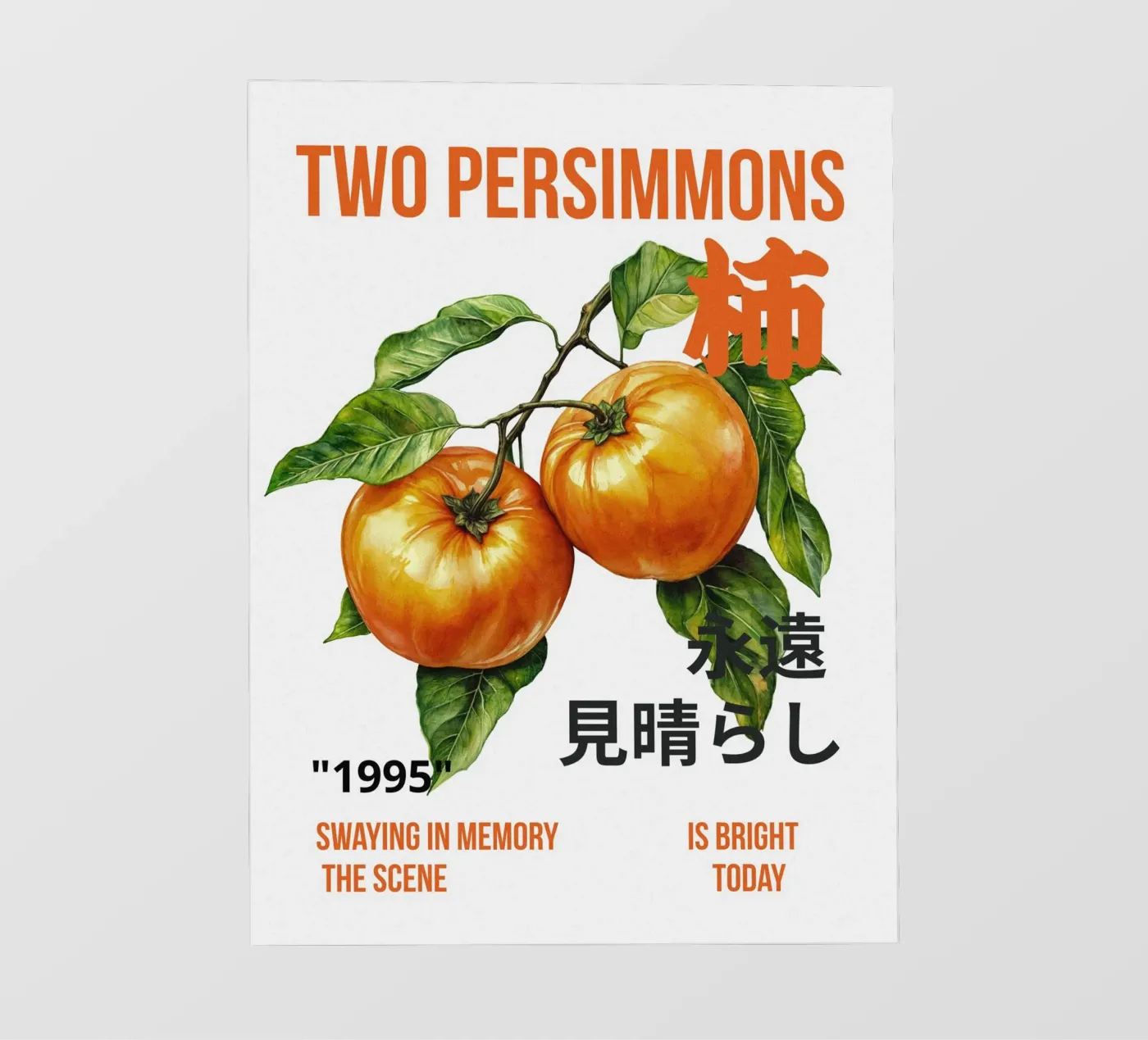 persimmons pellicola backlit da ramosashop