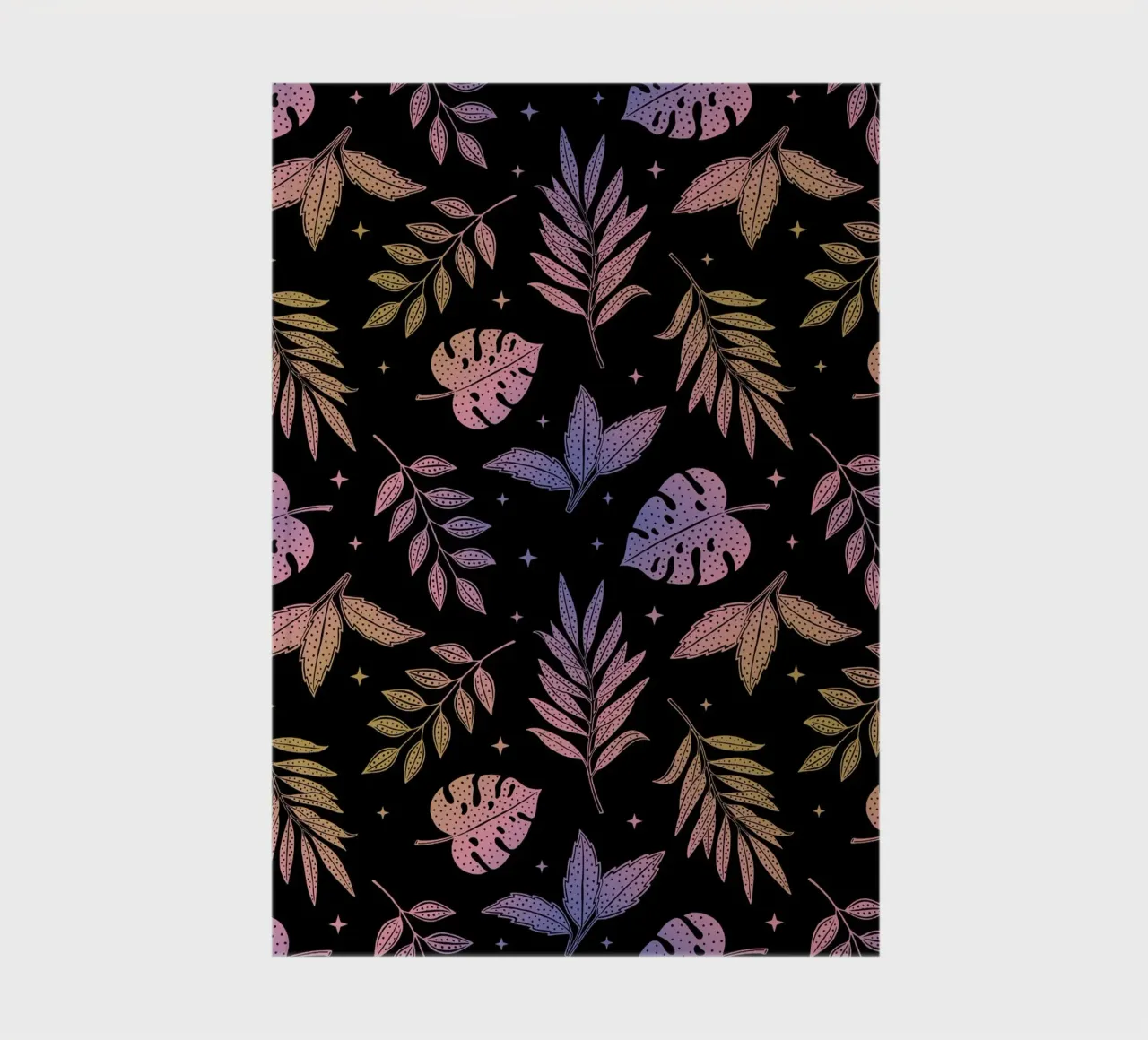 Cosmic Leaves notebook by Vivi Nicolin