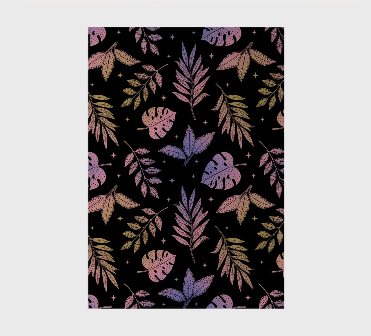 Cosmic Leaves notebook by Vivi Nicolin