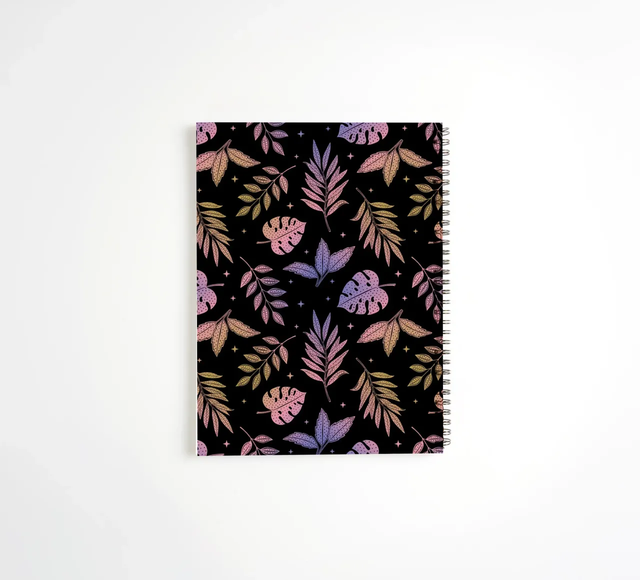 Cosmic Leaves spiral notebook by Vivi Nicolin