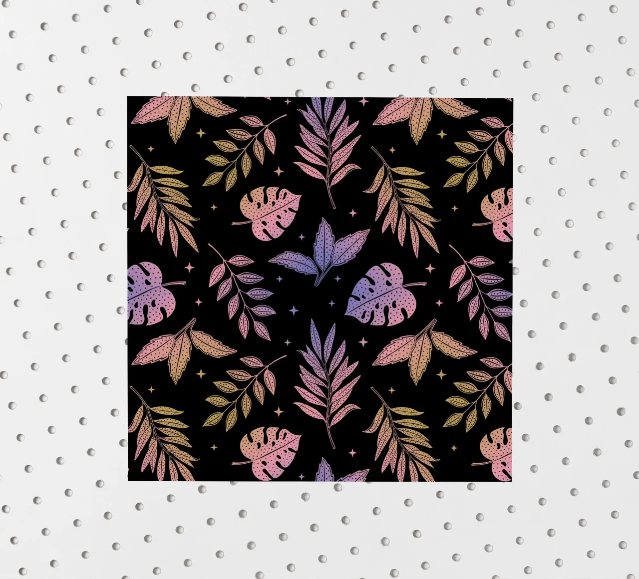 Cosmic Leaves sticker by Vivi Nicolin