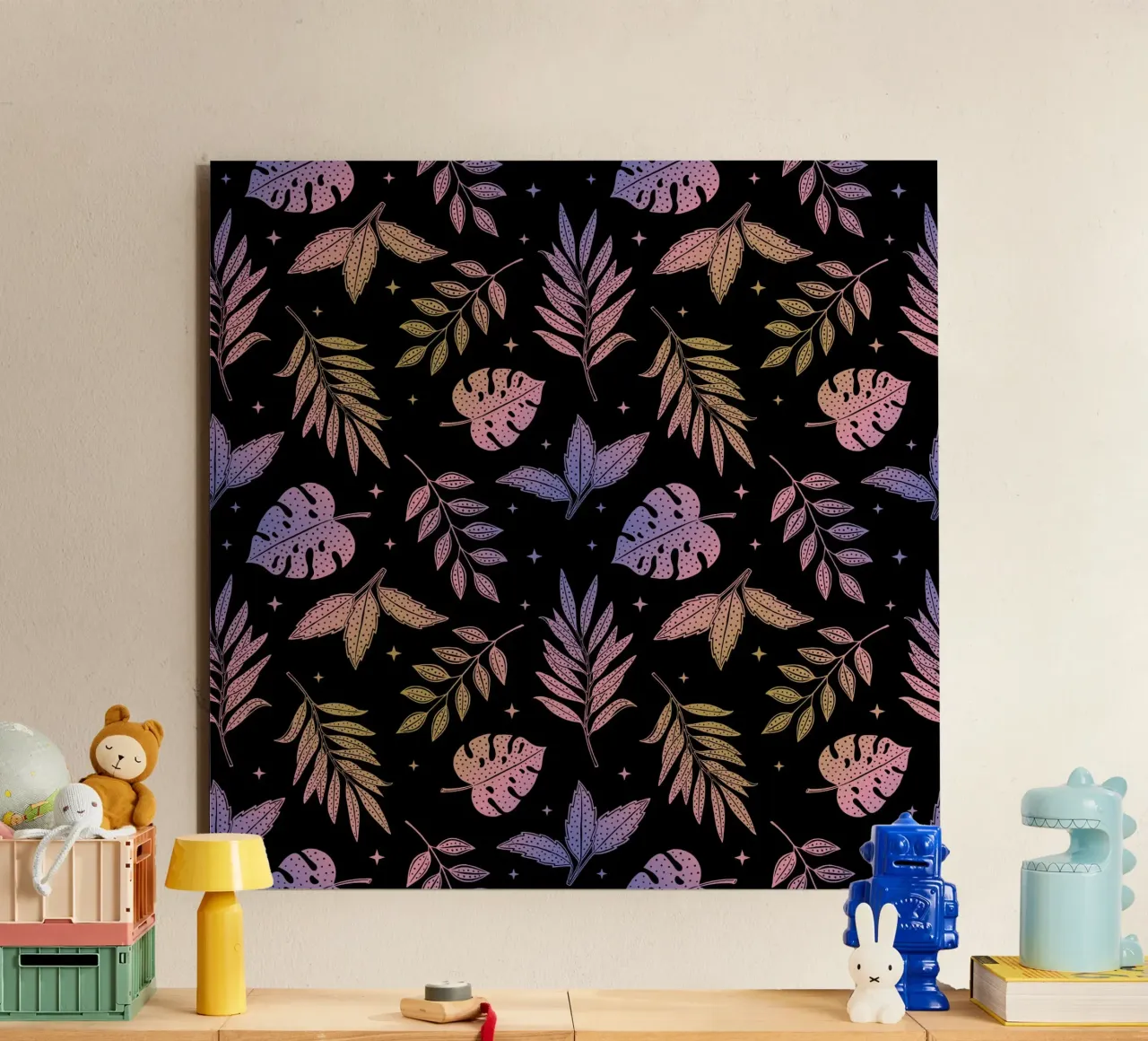 Cosmic Leaves alluminio dibond da Vivi Nicolin