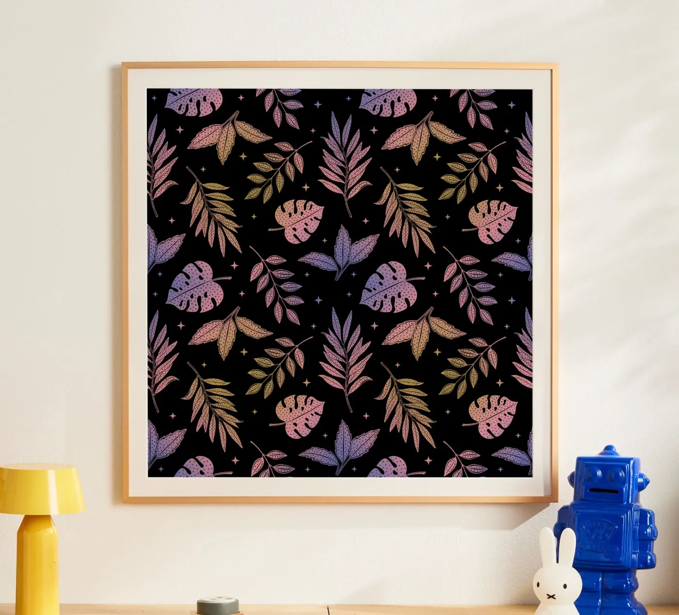 Cosmic Leaves poster da Vivi Nicolin