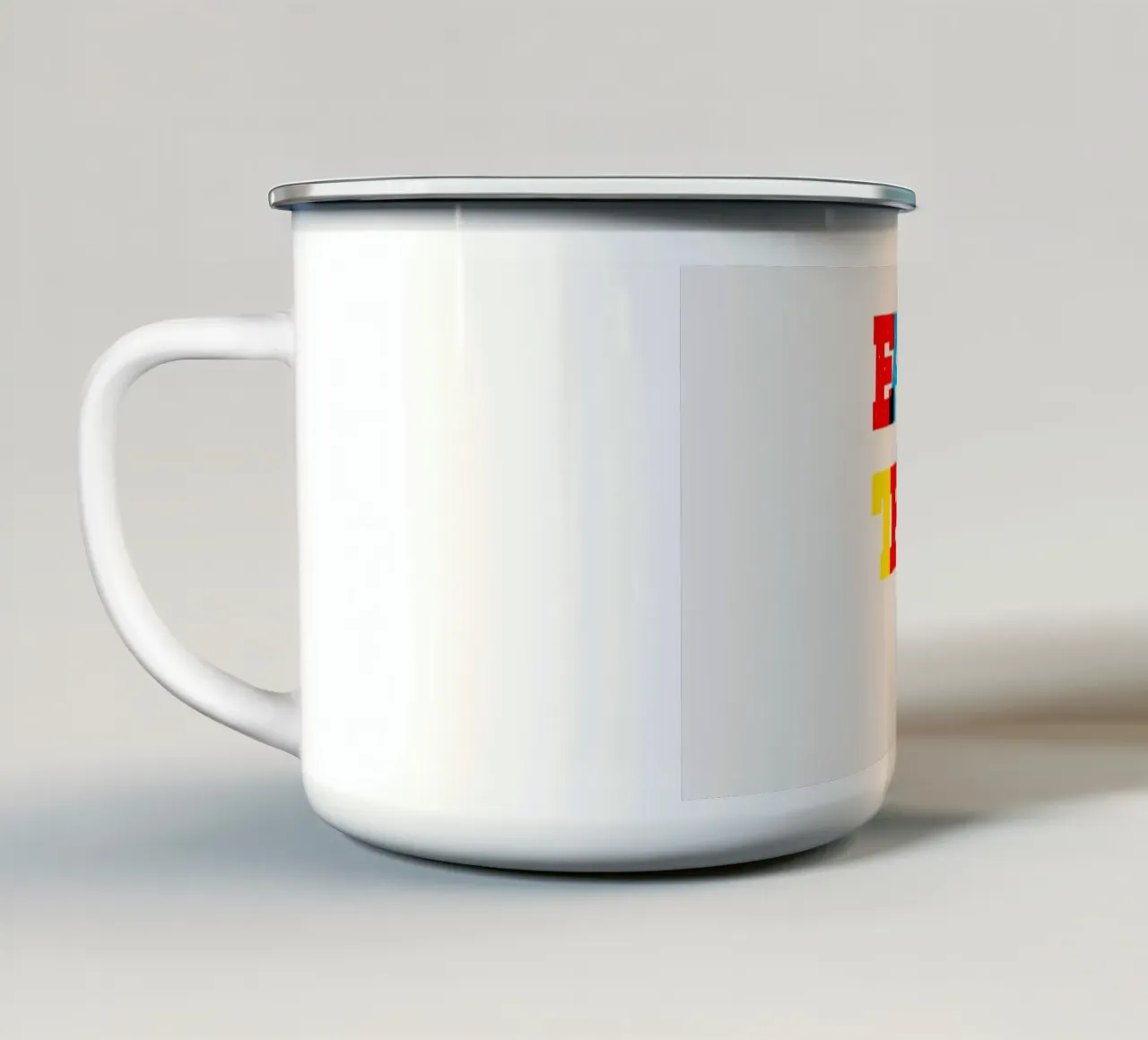 easy! tazza in smalto da Ambition Wall