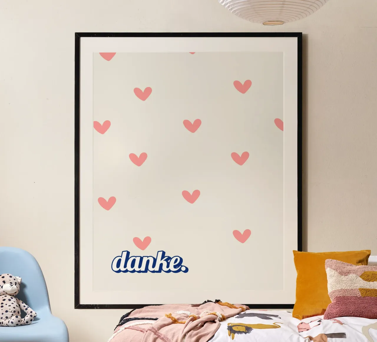 danke poster by Ambition Wall