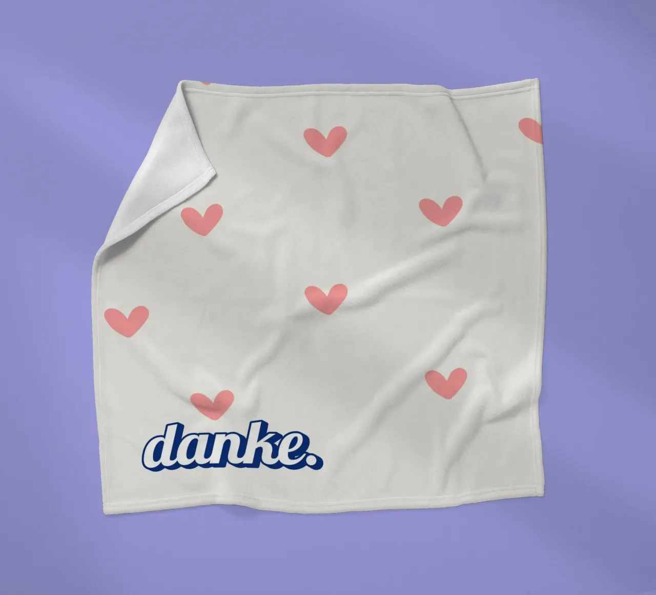 danke fleece blanket by Ambition Wall
