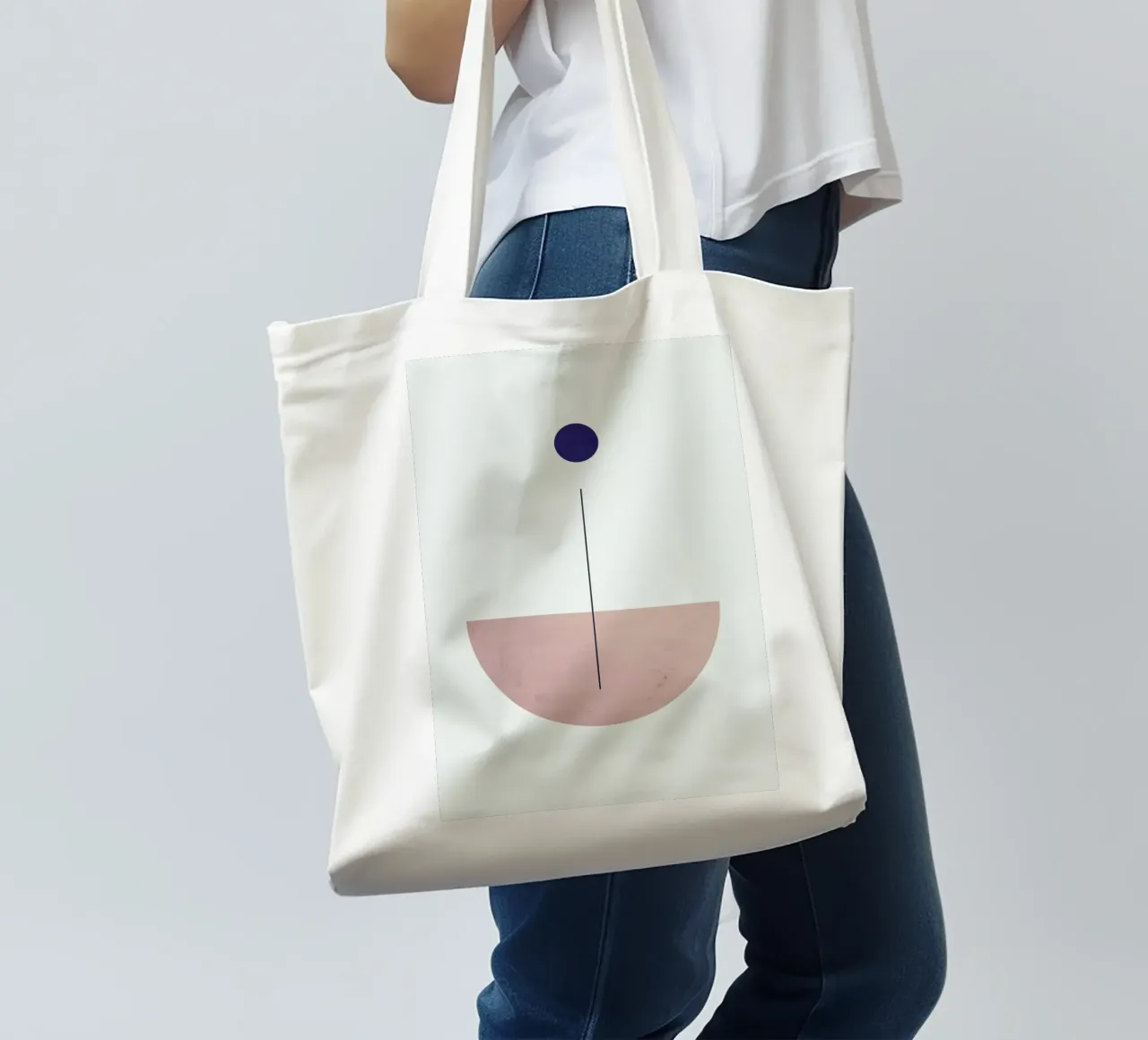 Time borsa in juta da Pure