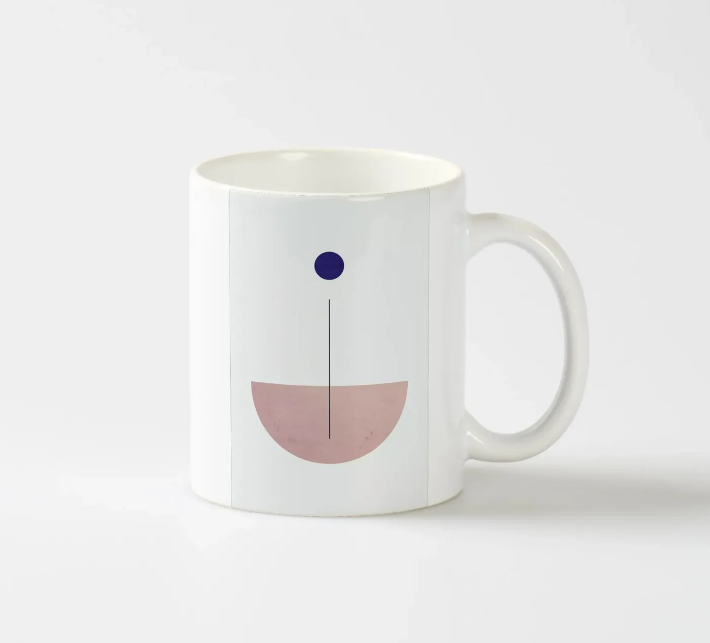 Time ceramic mug by Pure
