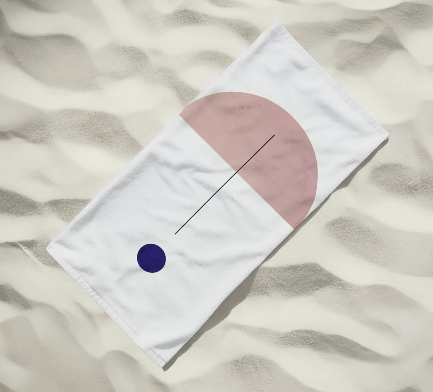 Time strandhanddoek van Pure