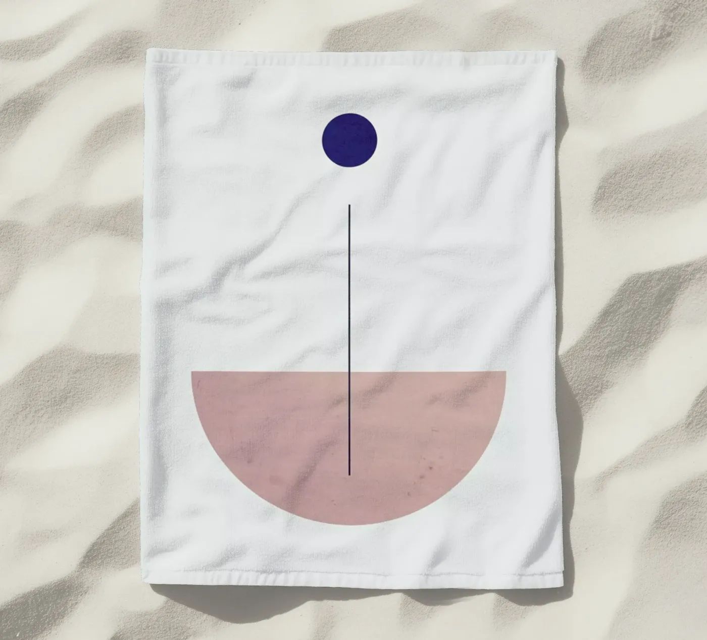 Time strandhanddoek van Pure