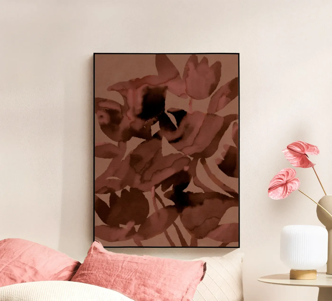 Fiori misti 3 plexiglass da Shatha Al Dafai