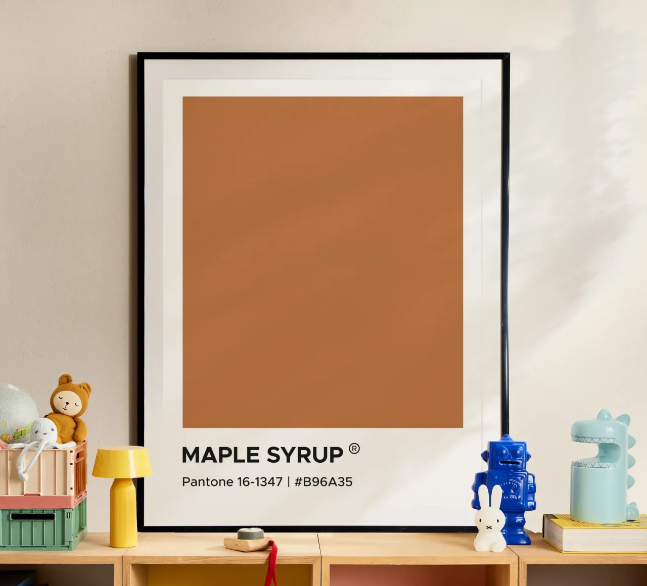 Sciroppo d'acero Pantone carta hahnemühle da Paigaam Studio