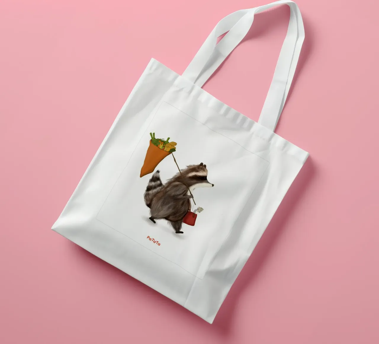 Waschbärs Abenteuer tote bag by PaTaTa