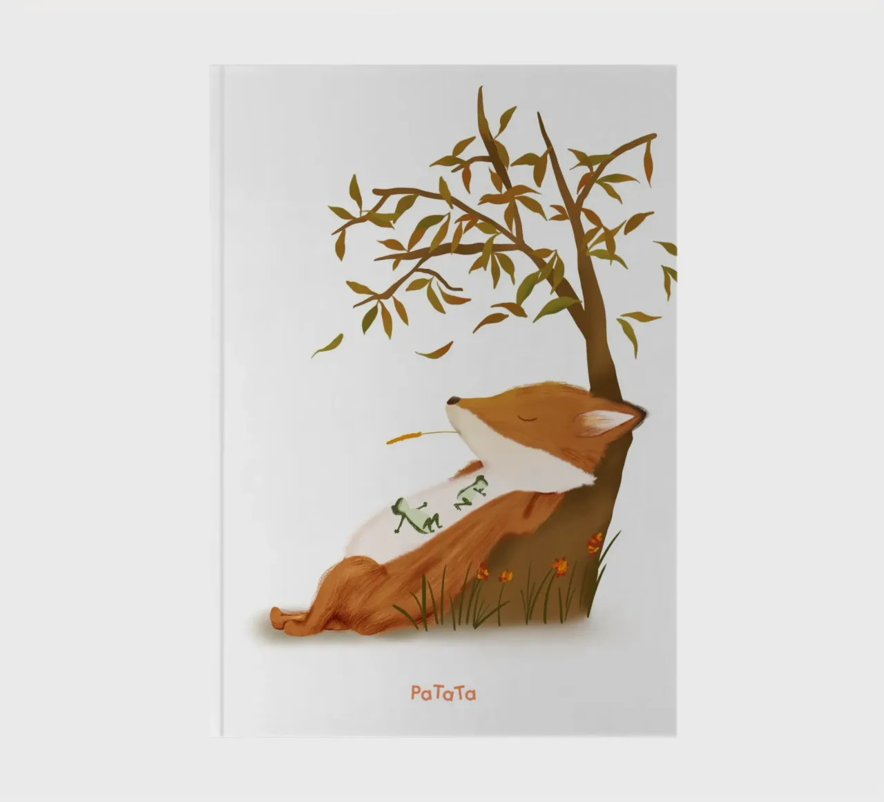 Fuchs macht eine Pause notebook by PaTaTa