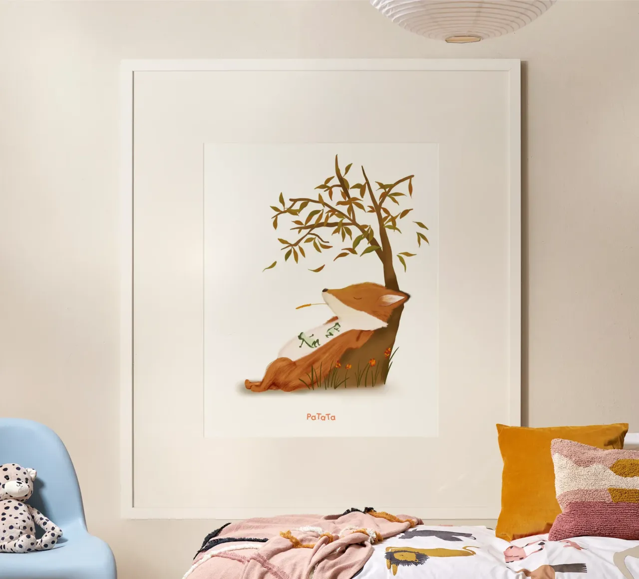 Fuchs macht eine Pause poster da PaTaTa