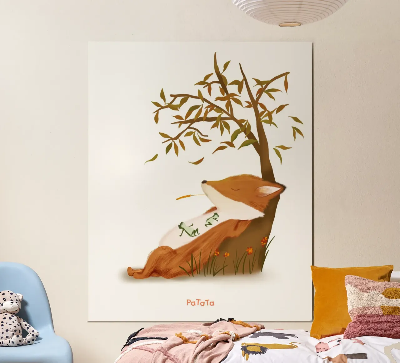 Fuchs macht eine Pause poster da PaTaTa