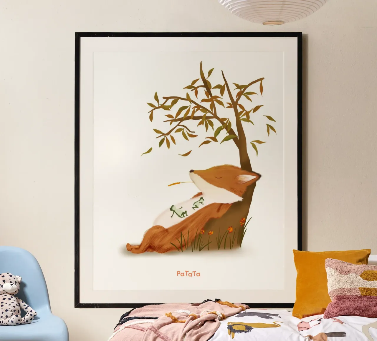 Fuchs macht eine Pause poster da PaTaTa