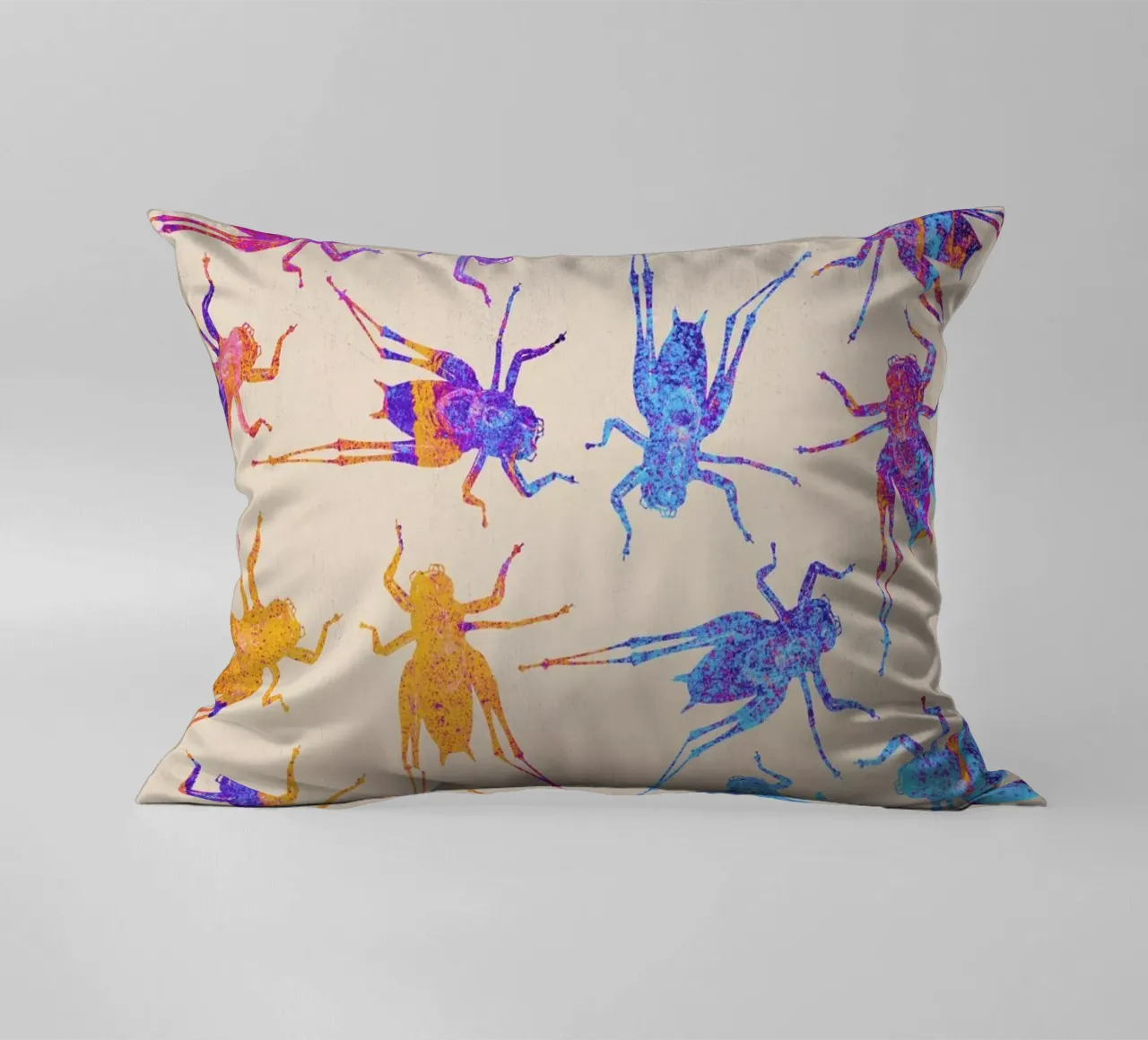 Grasshoppers 2 cuscino da Elisabeth Fredriksson