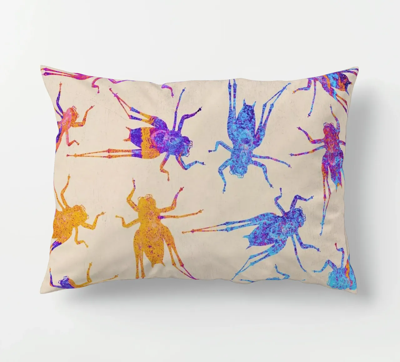 Grasshoppers 2 cuscino da Elisabeth Fredriksson