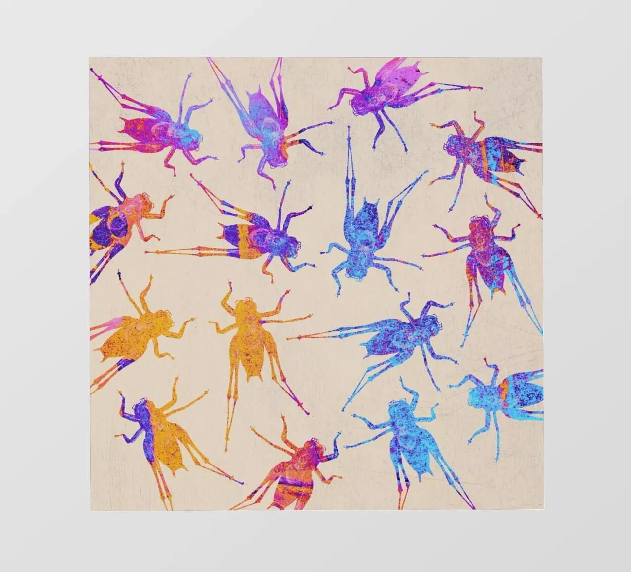 Grasshoppers 2 pellicola backlit da Elisabeth Fredriksson