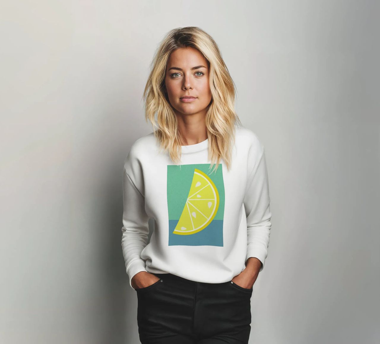 Lemon Slice felpa da Rosi Feist