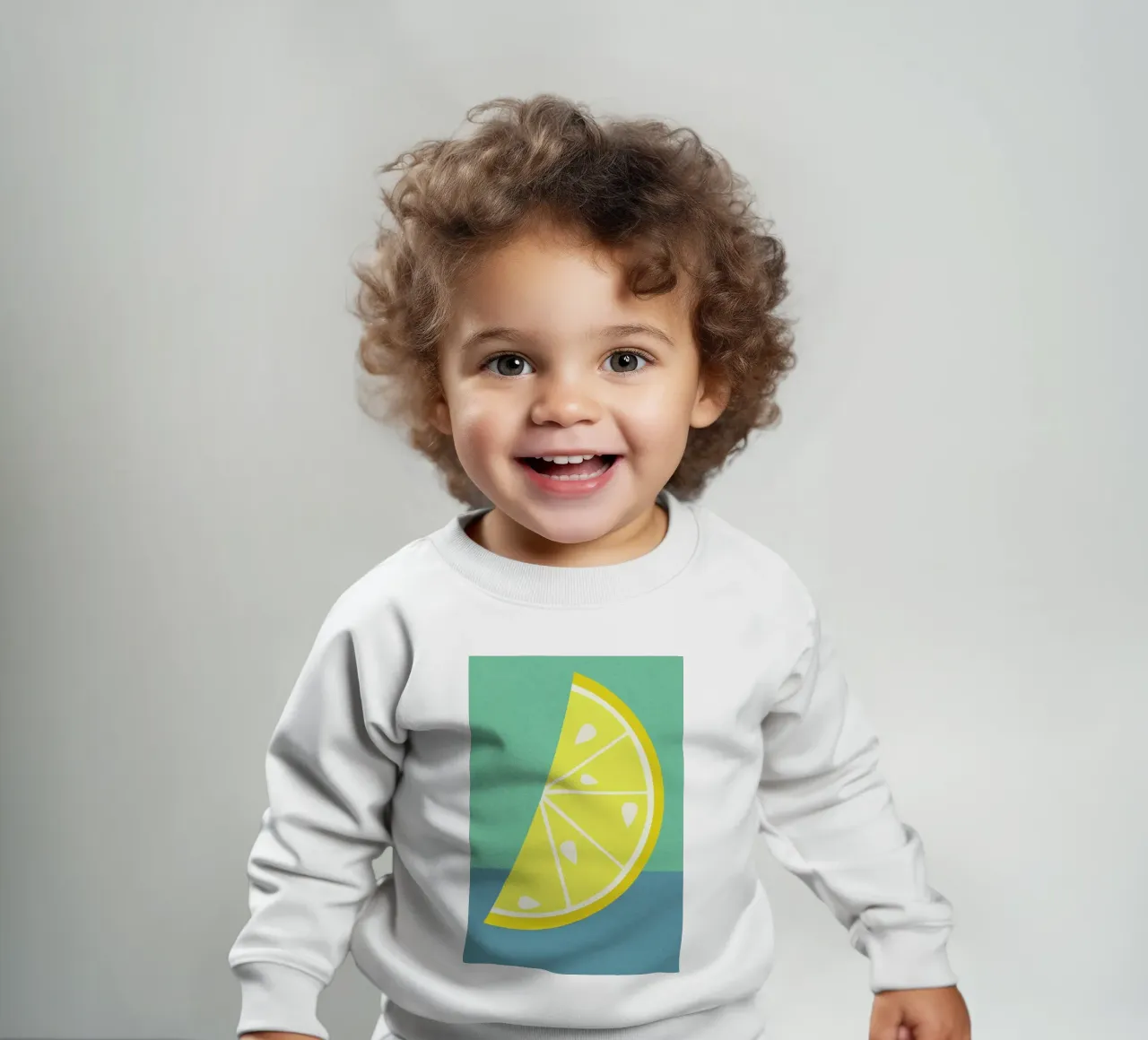 Lemon Slice Baby Sweatshirt von Rosi Feist