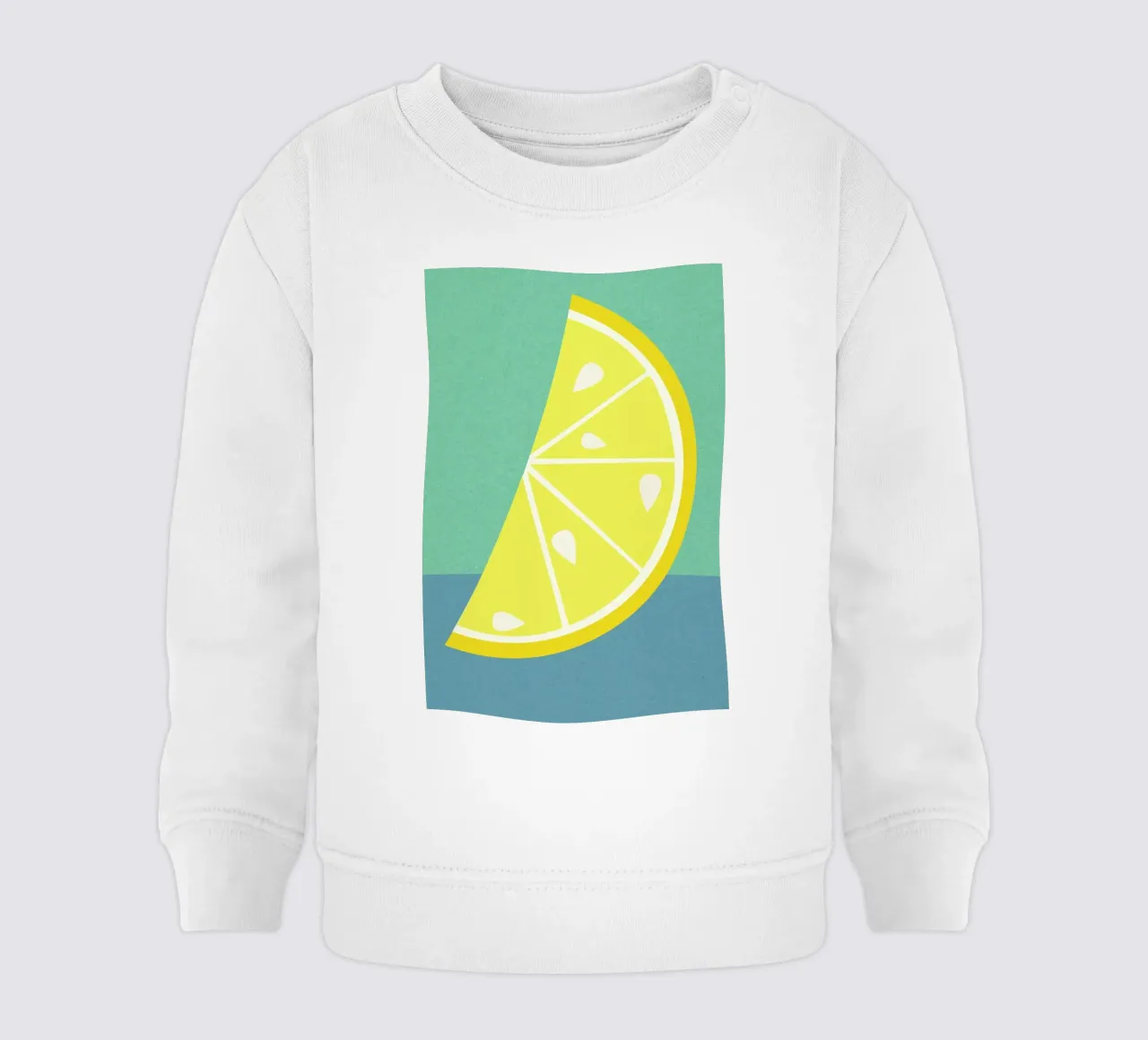 Lemon Slice felpa neonato da Rosi Feist