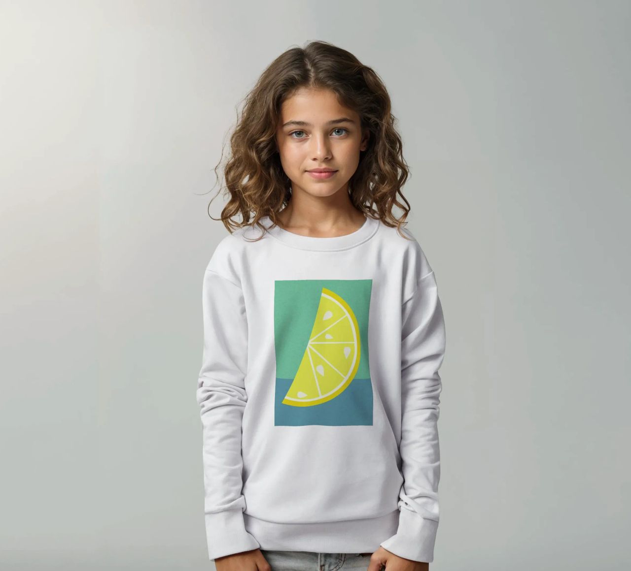 Lemon Slice felpa bambino da Rosi Feist