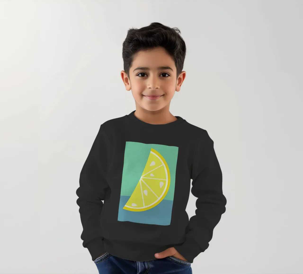 Lemon Slice felpa bambino da Rosi Feist