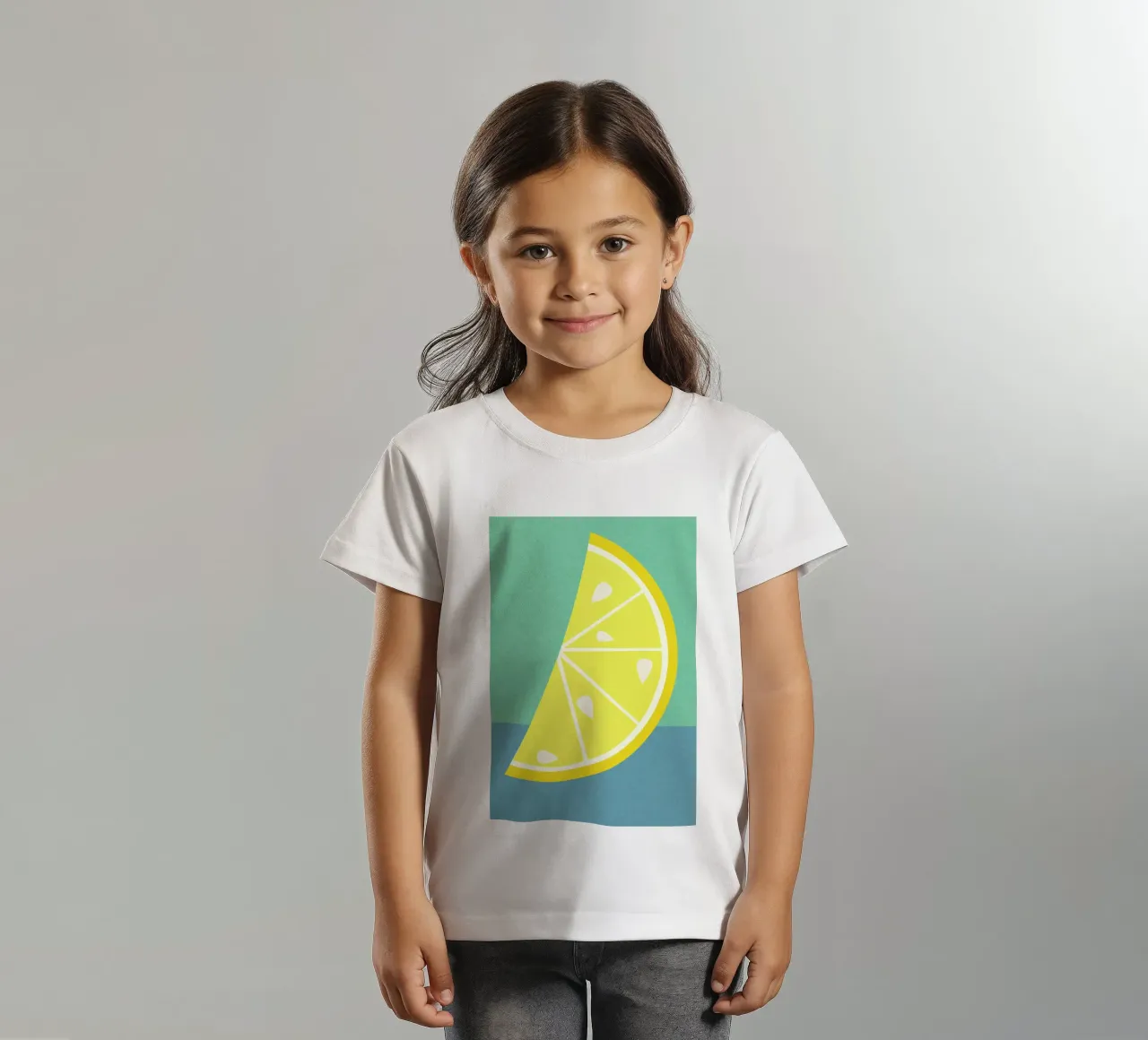 Lemon Slice kinder t-shirt van Rosi Feist