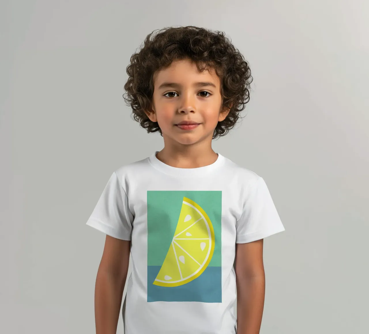 Lemon Slice kinder t-shirt van Rosi Feist