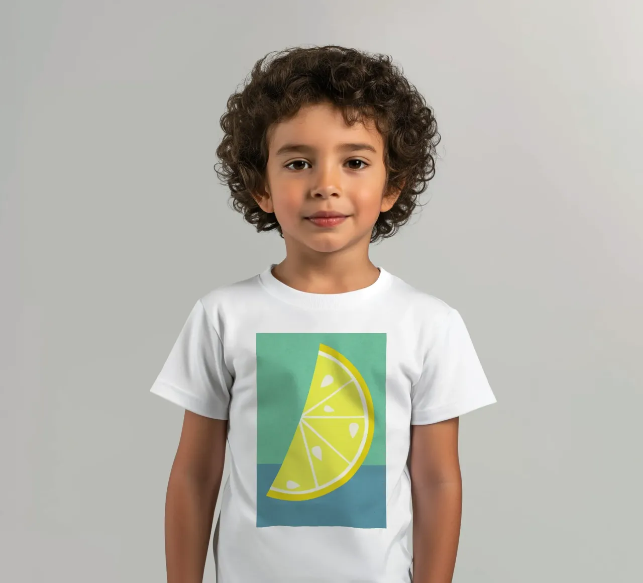 Lemon Slice kinder t-shirt van Rosi Feist