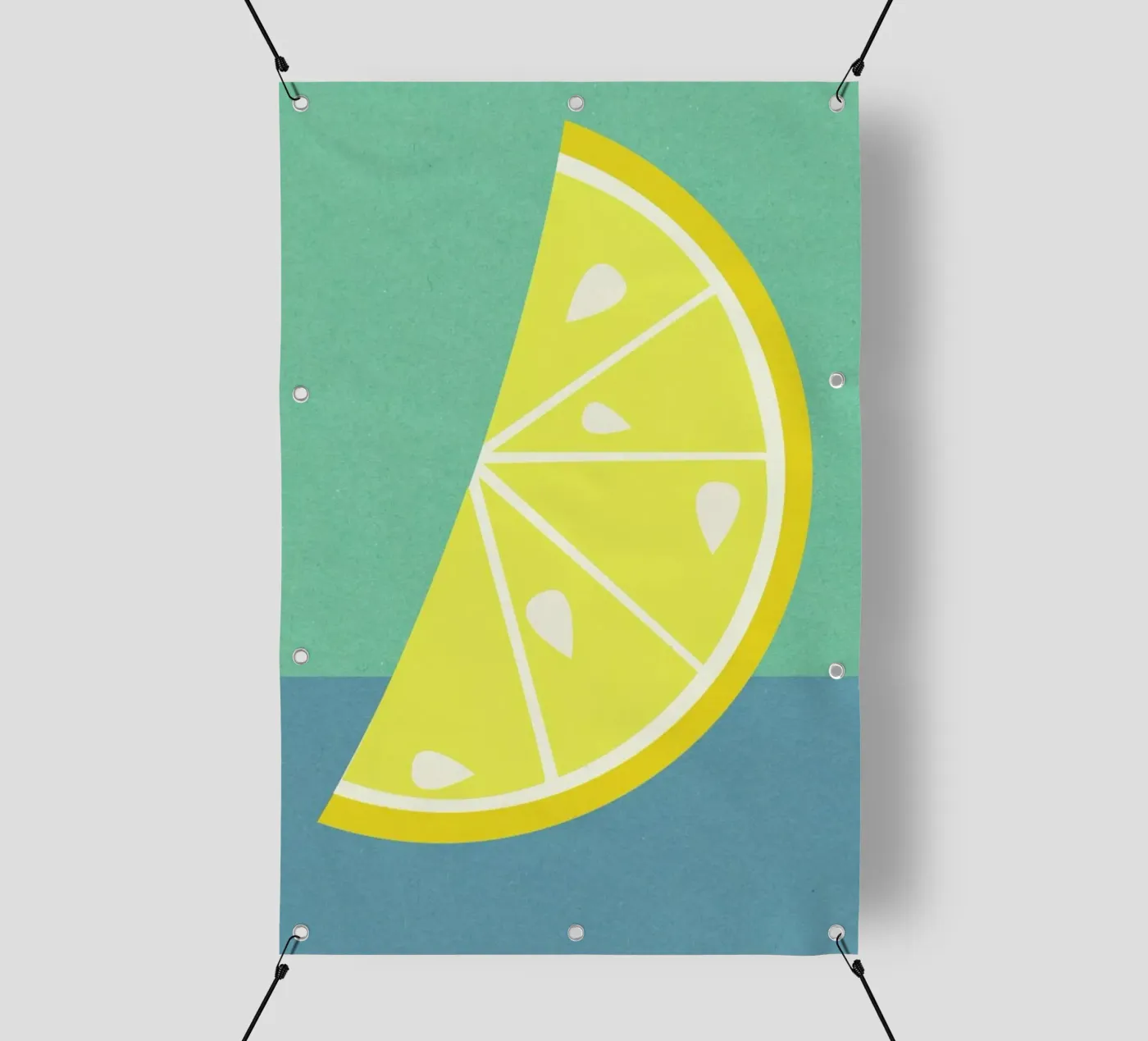 Lemon Slice PVC Plane von Rosi Feist