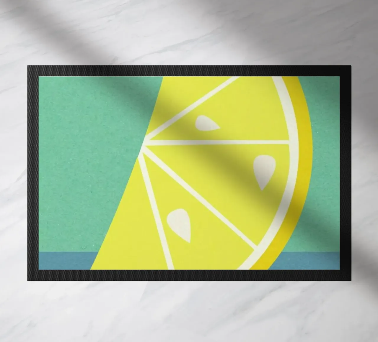 Lemon Slice deurmat van Rosi Feist